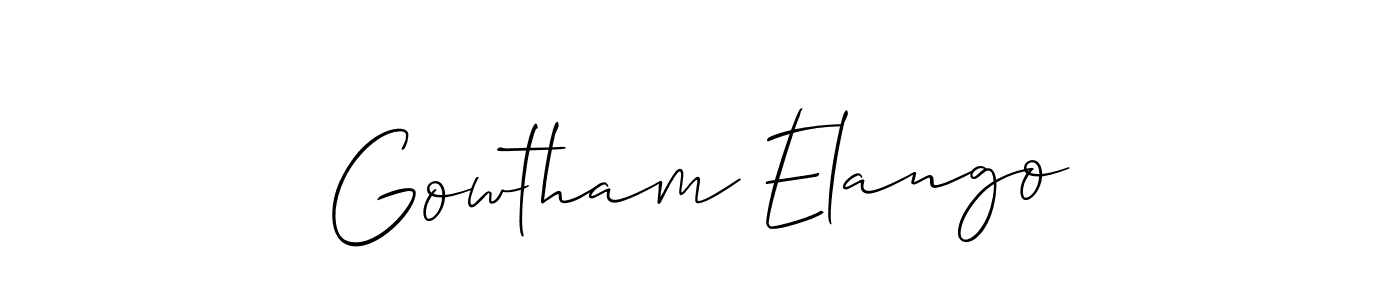 Check out images of Autograph of Gowtham Elango name. Actor Gowtham Elango Signature Style. Allison_Script is a professional sign style online. Gowtham Elango signature style 2 images and pictures png
