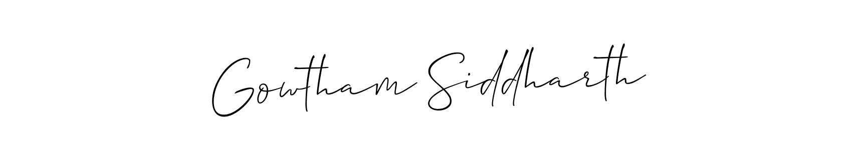 Here are the top 10 professional signature styles for the name Gowtham Siddharth. These are the best autograph styles you can use for your name. Gowtham Siddharth signature style 2 images and pictures png