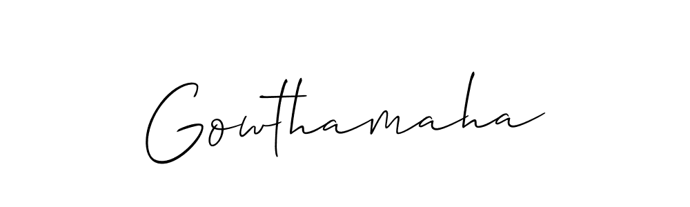 This is the best signature style for the Gowthamaha name. Also you like these signature font (Allison_Script). Mix name signature. Gowthamaha signature style 2 images and pictures png