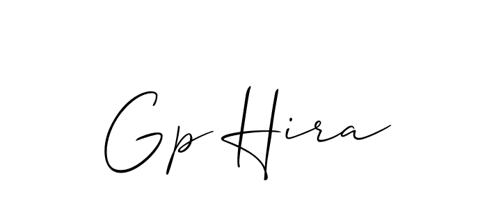 You should practise on your own different ways (Allison_Script) to write your name (Gp Hira) in signature. don't let someone else do it for you. Gp Hira signature style 2 images and pictures png