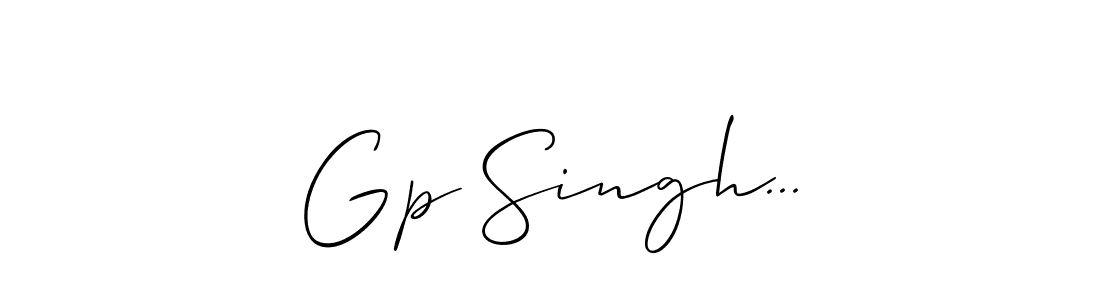 Check out images of Autograph of Gp Singh... name. Actor Gp Singh... Signature Style. Allison_Script is a professional sign style online. Gp Singh... signature style 2 images and pictures png