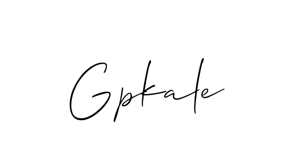 Here are the top 10 professional signature styles for the name Gpkale. These are the best autograph styles you can use for your name. Gpkale signature style 2 images and pictures png
