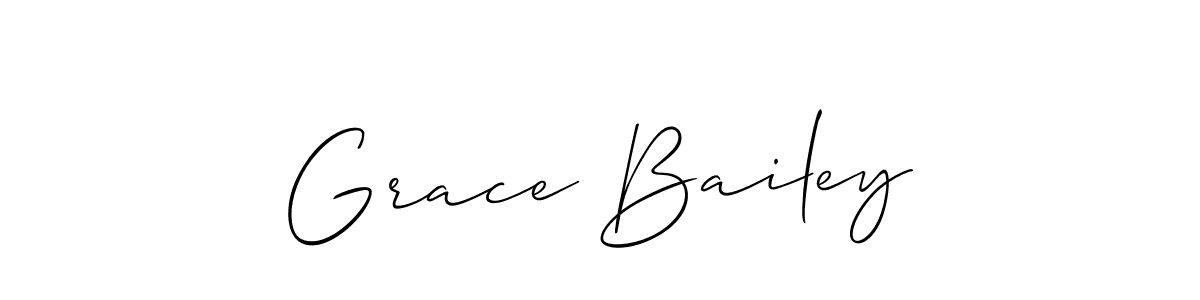 Allison_Script is a professional signature style that is perfect for those who want to add a touch of class to their signature. It is also a great choice for those who want to make their signature more unique. Get Grace Bailey name to fancy signature for free. Grace Bailey signature style 2 images and pictures png