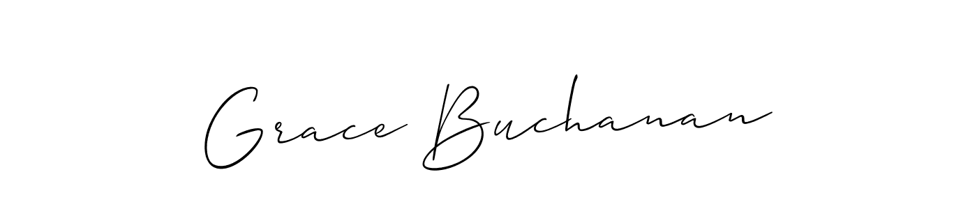 Also You can easily find your signature by using the search form. We will create Grace Buchanan name handwritten signature images for you free of cost using Allison_Script sign style. Grace Buchanan signature style 2 images and pictures png