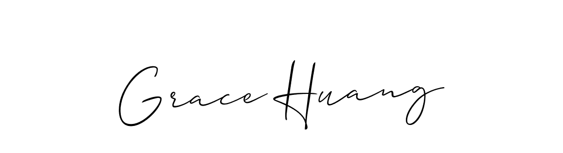 Make a short Grace Huang signature style. Manage your documents anywhere anytime using Allison_Script. Create and add eSignatures, submit forms, share and send files easily. Grace Huang signature style 2 images and pictures png