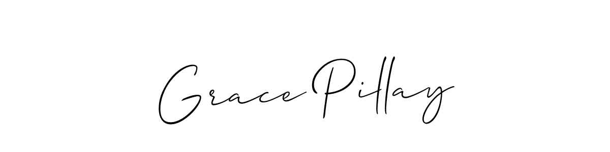 Once you've used our free online signature maker to create your best signature Allison_Script style, it's time to enjoy all of the benefits that Grace Pillay name signing documents. Grace Pillay signature style 2 images and pictures png