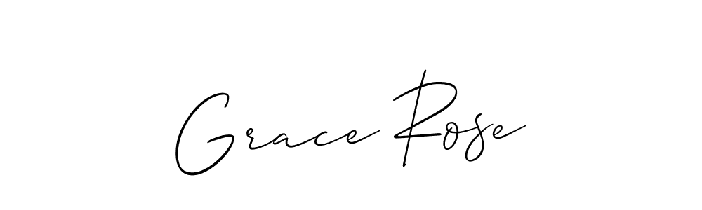 Make a short Grace Rose signature style. Manage your documents anywhere anytime using Allison_Script. Create and add eSignatures, submit forms, share and send files easily. Grace Rose signature style 2 images and pictures png