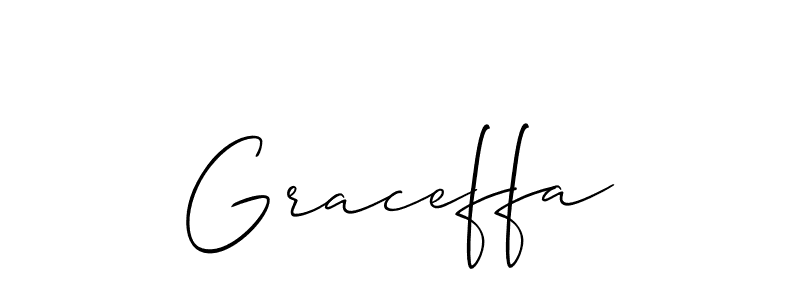 How to Draw Graceffa signature style? Allison_Script is a latest design signature styles for name Graceffa. Graceffa signature style 2 images and pictures png