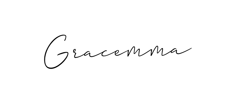 Make a beautiful signature design for name Gracemma. Use this online signature maker to create a handwritten signature for free. Gracemma signature style 2 images and pictures png