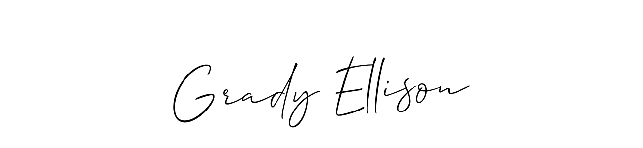 Check out images of Autograph of Grady Ellison name. Actor Grady Ellison Signature Style. Allison_Script is a professional sign style online. Grady Ellison signature style 2 images and pictures png
