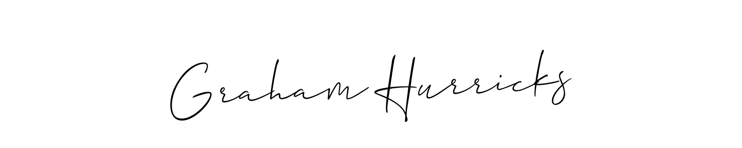 This is the best signature style for the Graham Hurricks name. Also you like these signature font (Allison_Script). Mix name signature. Graham Hurricks signature style 2 images and pictures png