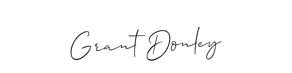 Best and Professional Signature Style for Grant Donley. Allison_Script Best Signature Style Collection. Grant Donley signature style 2 images and pictures png