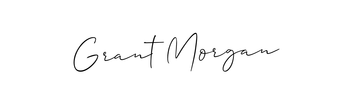 Also we have Grant Morgan name is the best signature style. Create professional handwritten signature collection using Allison_Script autograph style. Grant Morgan signature style 2 images and pictures png