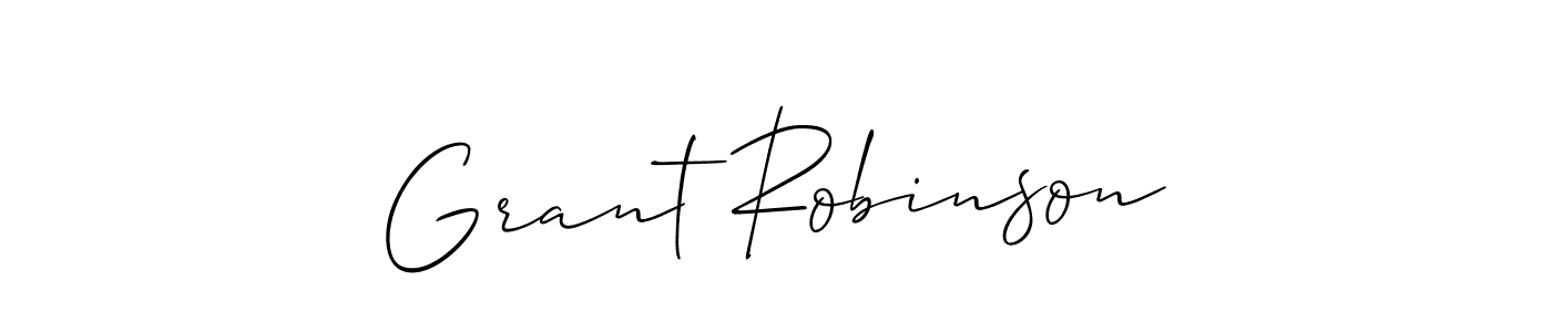 Also we have Grant Robinson name is the best signature style. Create professional handwritten signature collection using Allison_Script autograph style. Grant Robinson signature style 2 images and pictures png