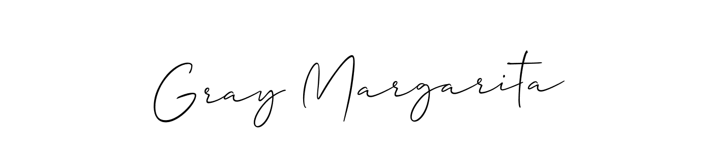 See photos of Gray Margarita official signature by Spectra . Check more albums & portfolios. Read reviews & check more about Allison_Script font. Gray Margarita signature style 2 images and pictures png