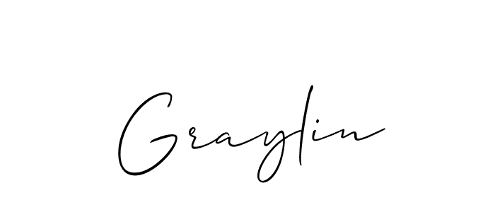 if you are searching for the best signature style for your name Graylin. so please give up your signature search. here we have designed multiple signature styles  using Allison_Script. Graylin signature style 2 images and pictures png
