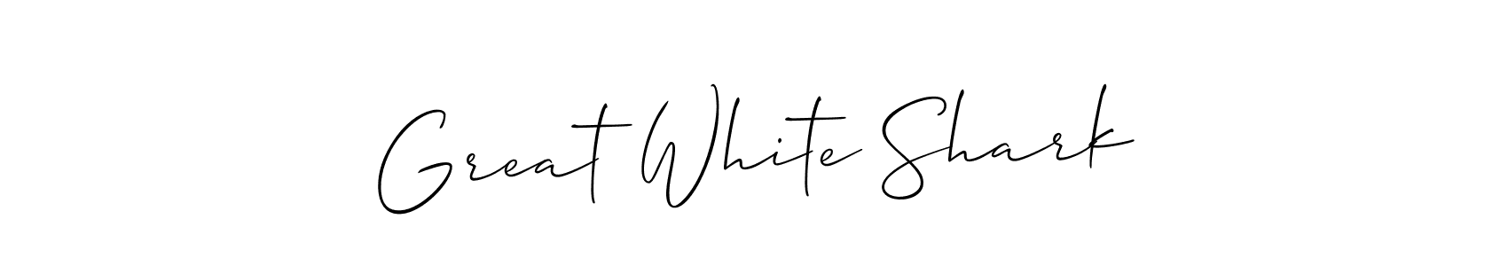 Similarly Allison_Script is the best handwritten signature design. Signature creator online .You can use it as an online autograph creator for name Great White Shark. Great White Shark signature style 2 images and pictures png