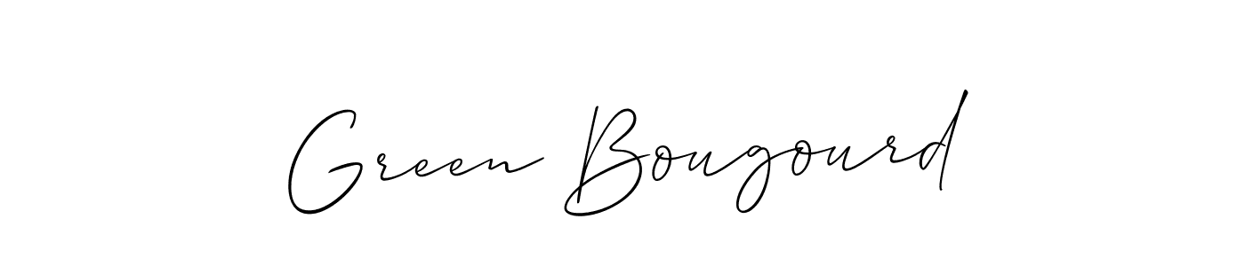 See photos of Green Bougourd official signature by Spectra . Check more albums & portfolios. Read reviews & check more about Allison_Script font. Green Bougourd signature style 2 images and pictures png