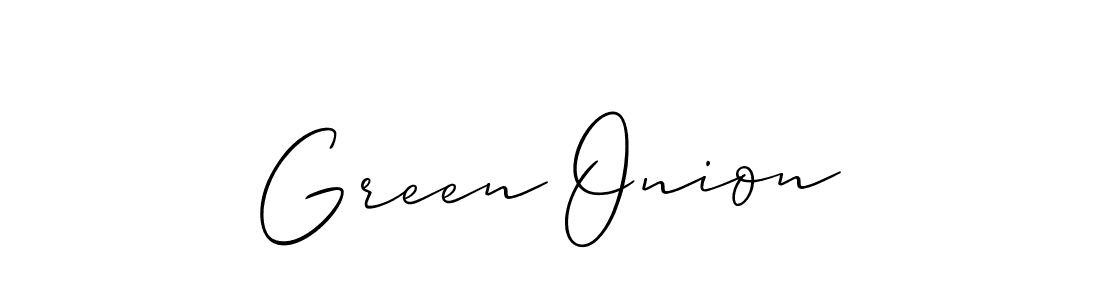 Make a beautiful signature design for name Green Onion. Use this online signature maker to create a handwritten signature for free. Green Onion signature style 2 images and pictures png