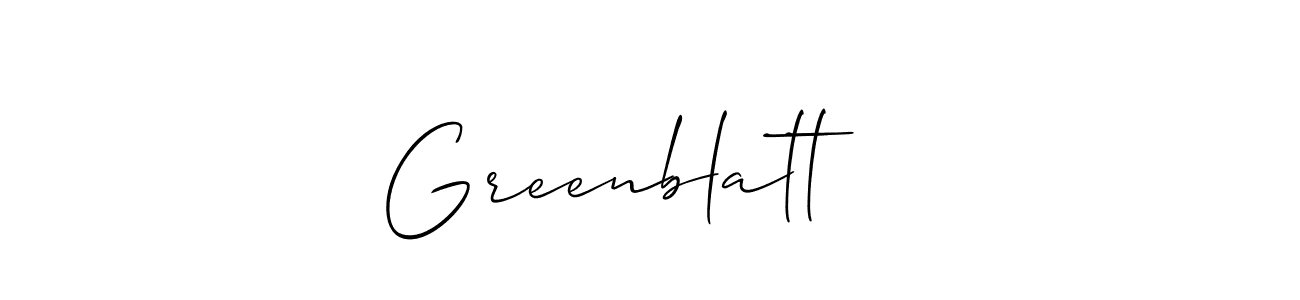 Greenblatt    stylish signature style. Best Handwritten Sign (Allison_Script) for my name. Handwritten Signature Collection Ideas for my name Greenblatt   . Greenblatt    signature style 2 images and pictures png