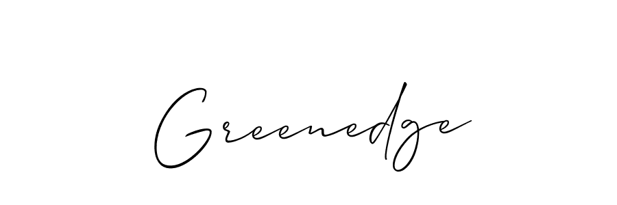 if you are searching for the best signature style for your name Greenedge. so please give up your signature search. here we have designed multiple signature styles  using Allison_Script. Greenedge signature style 2 images and pictures png