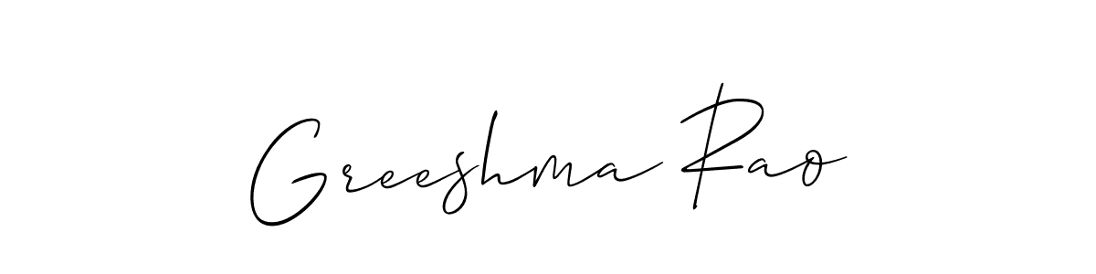 See photos of Greeshma Rao official signature by Spectra . Check more albums & portfolios. Read reviews & check more about Allison_Script font. Greeshma Rao signature style 2 images and pictures png