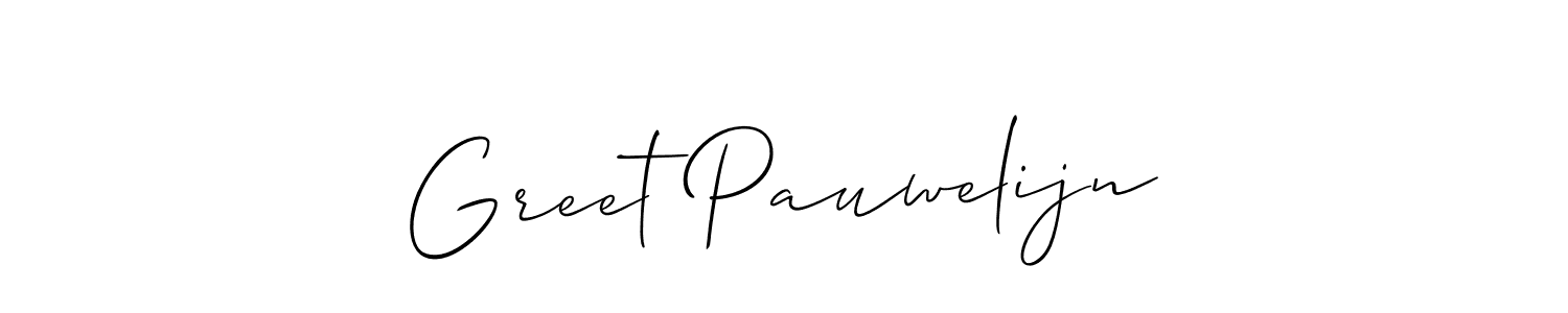 Make a beautiful signature design for name Greet Pauwelijn. Use this online signature maker to create a handwritten signature for free. Greet Pauwelijn signature style 2 images and pictures png