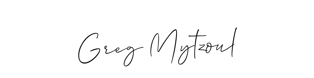 Similarly Allison_Script is the best handwritten signature design. Signature creator online .You can use it as an online autograph creator for name Greg Mytzoul. Greg Mytzoul signature style 2 images and pictures png