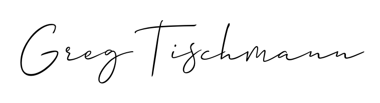 The Allison_Script lettering style adds unique flourish to name Greg Tischmann. Stand out with a custom digital autograph made in seconds. Greg Tischmann signature style 2 images and pictures png
