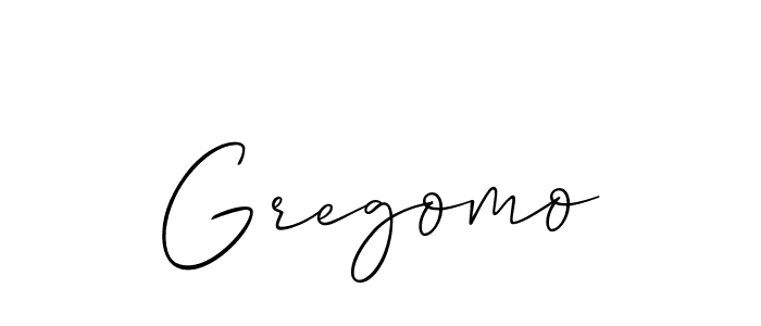 Once you've used our free online signature maker to create your best signature Allison_Script style, it's time to enjoy all of the benefits that Gregomo name signing documents. Gregomo signature style 2 images and pictures png