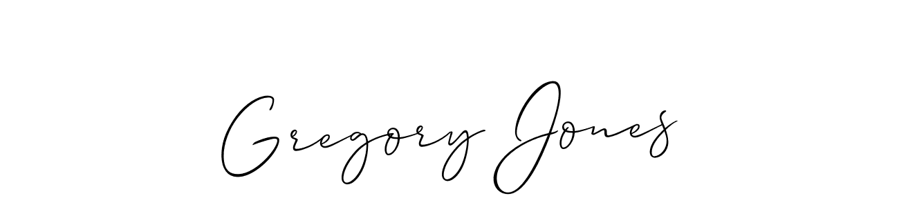 How to Draw Gregory Jones signature style? Allison_Script is a latest design signature styles for name Gregory Jones. Gregory Jones signature style 2 images and pictures png
