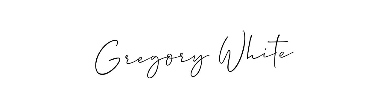 Once you've used our free online signature maker to create your best signature Allison_Script style, it's time to enjoy all of the benefits that Gregory White name signing documents. Gregory White signature style 2 images and pictures png