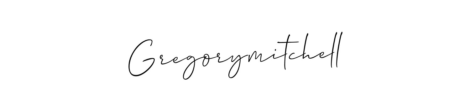 Best and Professional Signature Style for Gregorymitchell. Allison_Script Best Signature Style Collection. Gregorymitchell signature style 2 images and pictures png