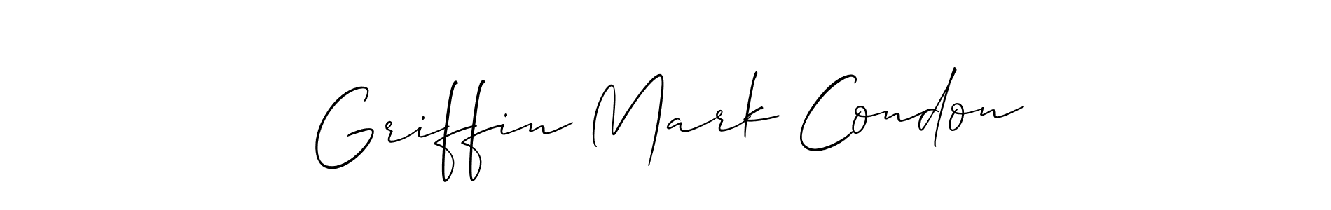 Make a beautiful signature design for name Griffin Mark Condon. Use this online signature maker to create a handwritten signature for free. Griffin Mark Condon signature style 2 images and pictures png