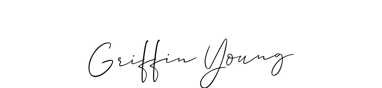 Also we have Griffin Young name is the best signature style. Create professional handwritten signature collection using Allison_Script autograph style. Griffin Young signature style 2 images and pictures png