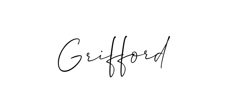 Grifford stylish signature style. Best Handwritten Sign (Allison_Script) for my name. Handwritten Signature Collection Ideas for my name Grifford. Grifford signature style 2 images and pictures png