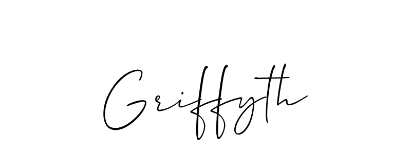 How to Draw Griffyth signature style? Allison_Script is a latest design signature styles for name Griffyth. Griffyth signature style 2 images and pictures png