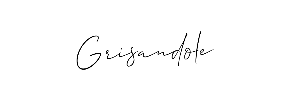 Make a short Grisandole signature style. Manage your documents anywhere anytime using Allison_Script. Create and add eSignatures, submit forms, share and send files easily. Grisandole signature style 2 images and pictures png