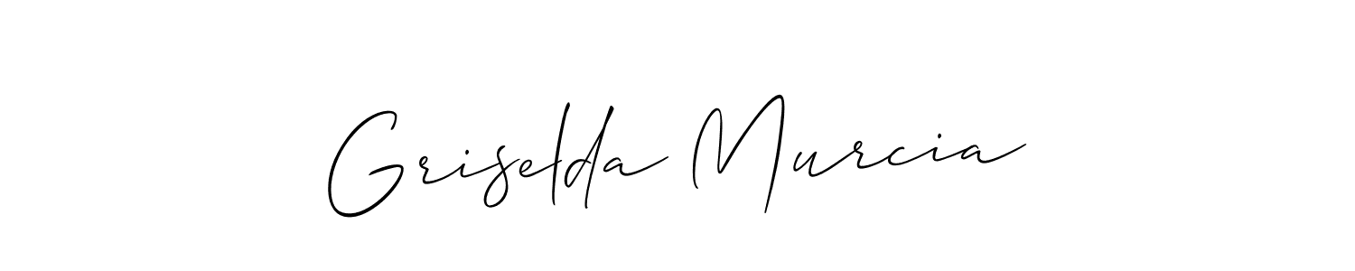 Best and Professional Signature Style for Griselda Murcia. Allison_Script Best Signature Style Collection. Griselda Murcia signature style 2 images and pictures png