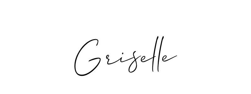 Griselle stylish signature style. Best Handwritten Sign (Allison_Script) for my name. Handwritten Signature Collection Ideas for my name Griselle. Griselle signature style 2 images and pictures png