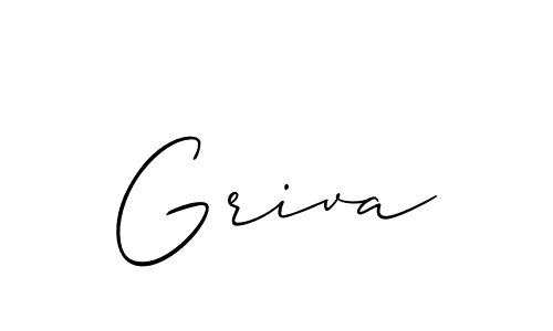 Make a short Griva signature style. Manage your documents anywhere anytime using Allison_Script. Create and add eSignatures, submit forms, share and send files easily. Griva signature style 2 images and pictures png