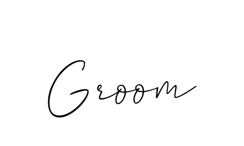 How to make Groom name signature. Use Allison_Script style for creating short signs online. This is the latest handwritten sign. Groom signature style 2 images and pictures png
