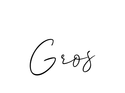 See photos of Gros official signature by Spectra . Check more albums & portfolios. Read reviews & check more about Allison_Script font. Gros signature style 2 images and pictures png