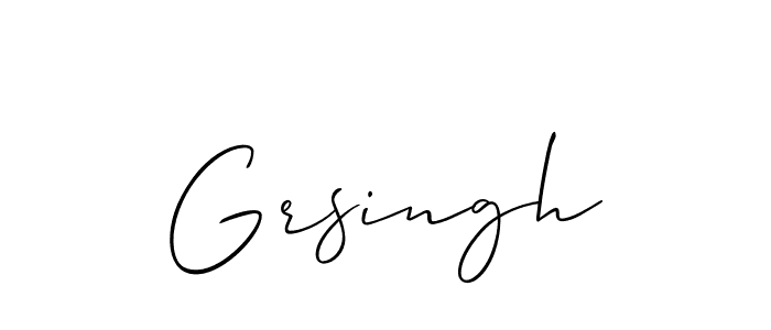 Similarly Allison_Script is the best handwritten signature design. Signature creator online .You can use it as an online autograph creator for name Grsingh. Grsingh signature style 2 images and pictures png