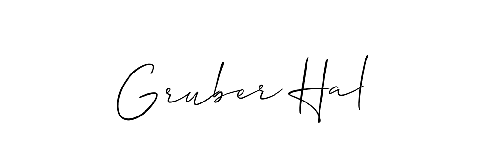 This is the best signature style for the Gruber Hal name. Also you like these signature font (Allison_Script). Mix name signature. Gruber Hal signature style 2 images and pictures png