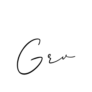 You can use this online signature creator to create a handwritten signature for the name Grv. This is the best online autograph maker. Grv signature style 2 images and pictures png