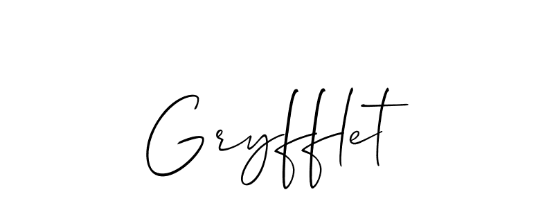 Once you've used our free online signature maker to create your best signature Allison_Script style, it's time to enjoy all of the benefits that Gryfflet name signing documents. Gryfflet signature style 2 images and pictures png