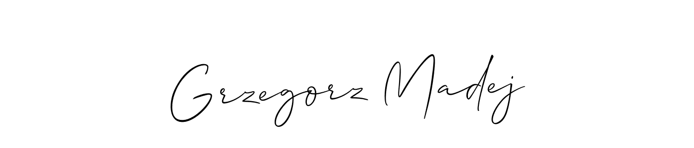 Here are the top 10 professional signature styles for the name Grzegorz Madej. These are the best autograph styles you can use for your name. Grzegorz Madej signature style 2 images and pictures png