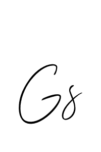 Best and Professional Signature Style for Gs. Allison_Script Best Signature Style Collection. Gs signature style 2 images and pictures png