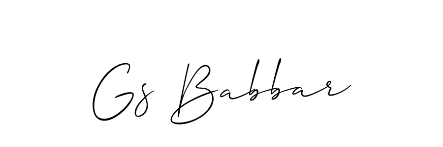 You can use this online signature creator to create a handwritten signature for the name Gs Babbar. This is the best online autograph maker. Gs Babbar signature style 2 images and pictures png